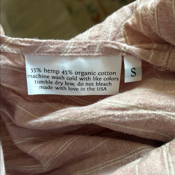 Pink Linin Overalls - Picture 4 of 4